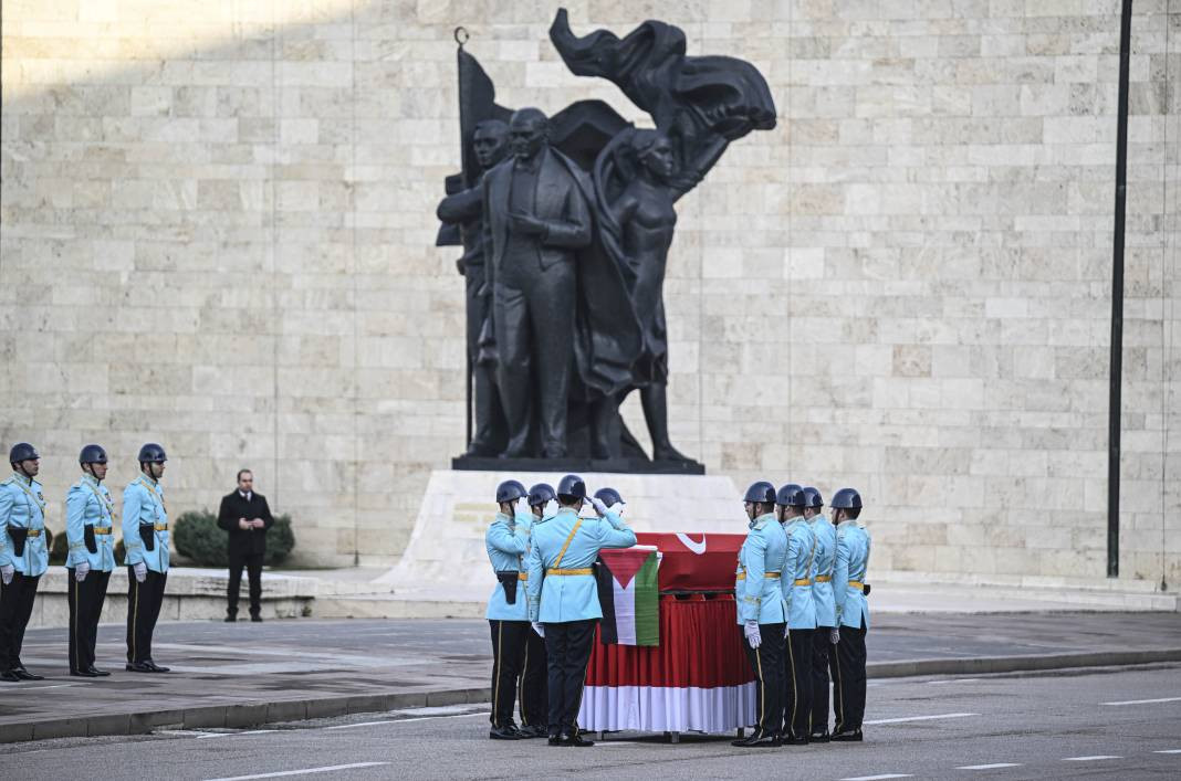 Hasan Bitmez için Meclis'te cenaze töreni. Babası Filistin atkısıyla uğurladı - Resim: 31